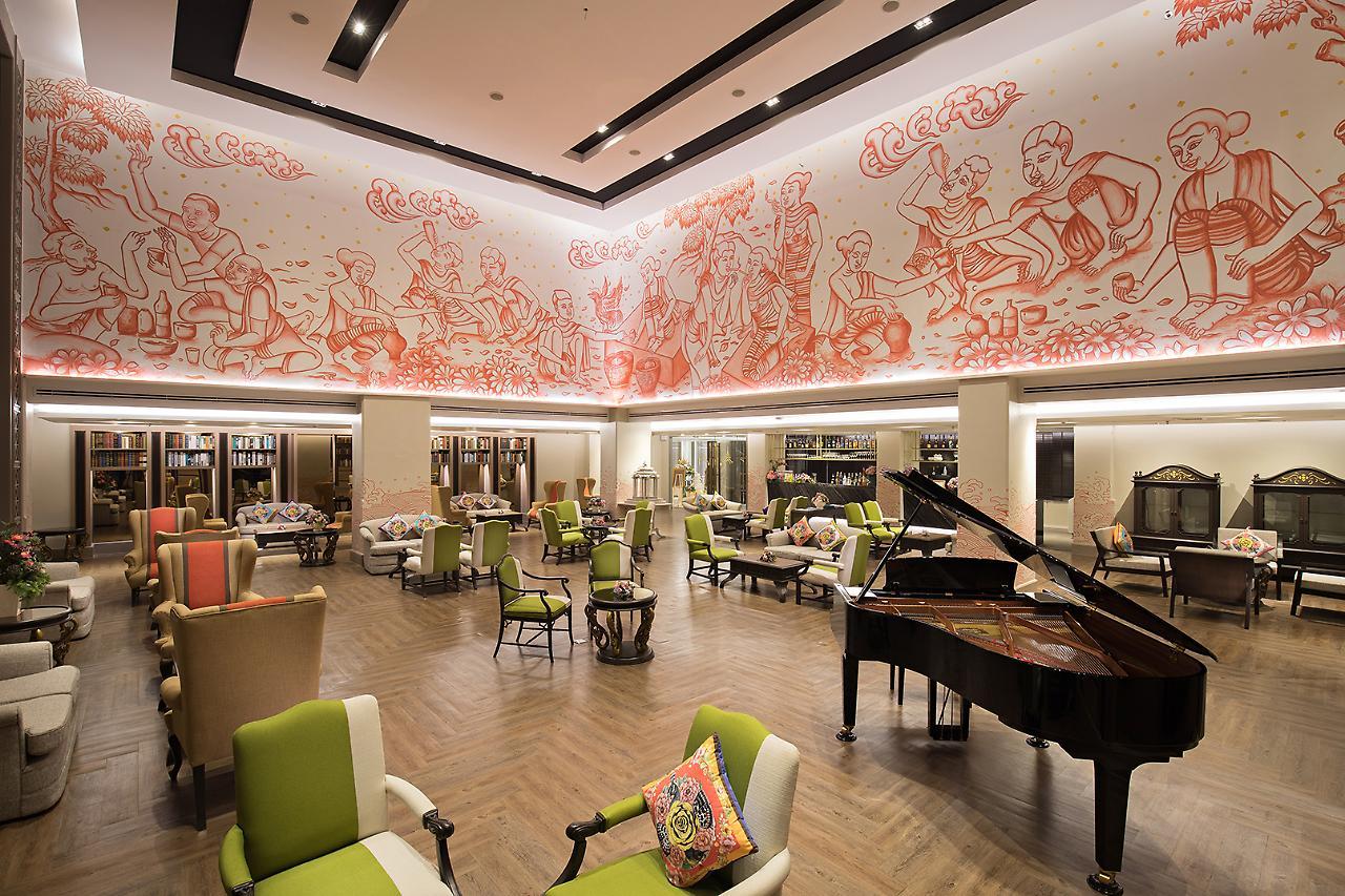 The Heritage Chiang Rai Hotel And Convention Zewnętrze zdjęcie The Library